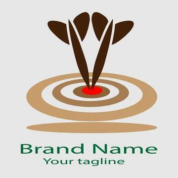 Dart Impact logo Stock Illustration