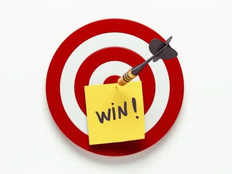 Dart note Stock Illustration