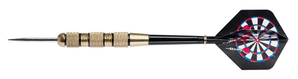 Dart with a plastic flight Stock Photos
