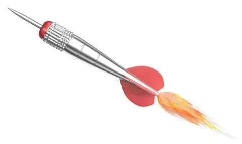 Dart Rocket. Stock Illustration