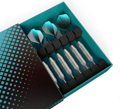 Dart Set; Stock Photos