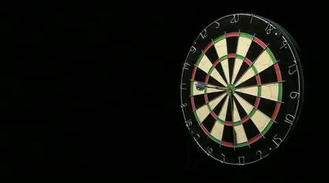 Dart single w 013 Stock Footage 10839377