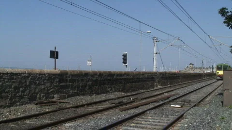 Dart Train Stock Footage 85700