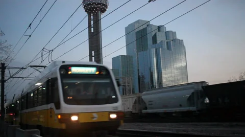 Dart Trains Video stock 49311399