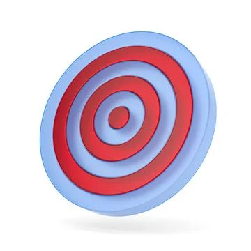 Dart on white background. Isolated 3D illustration Stock Illustration