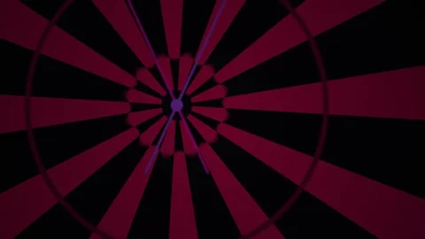 Dartboard with darts in target center. Stock Footage 334685330