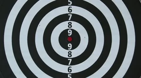 Dartboard Video stock 10862426