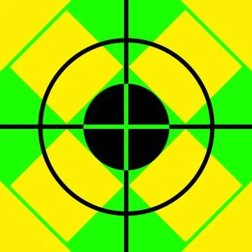 Dartboard Illustrazione stock