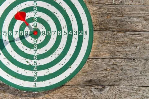 Dartboard Foto stock