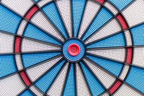 Dartboard without any arrow Stock Photos