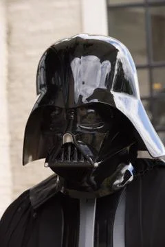Darth Vader Cosplayer Stock Photos