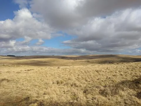 Dartmoor Devon landscape Stock Photos