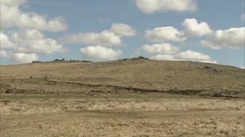 Dartmoor Tor Video stock 8906403