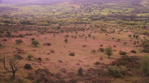 Dartmoor wide 3 Stock Footage 38549665