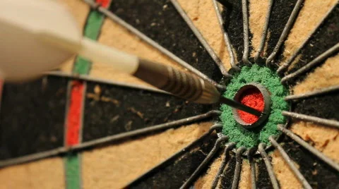 Darts 02 Stock Footage 683791