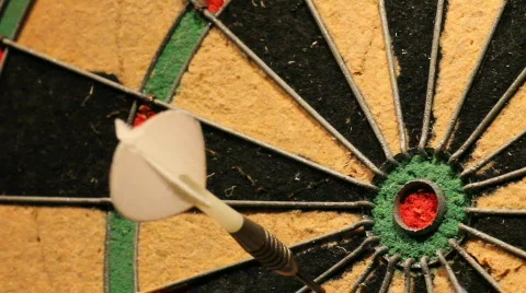Darts 05 HD Stock Footage 695964