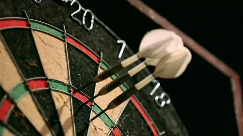 Darts 14 HD Stock Footage 839721