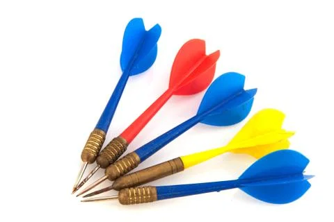Darts arrows Stock Photos