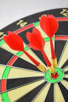 Darts board Stock Photos