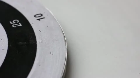 Darts game with dartboard Stock Footage 22250782