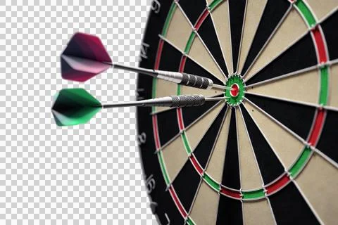Darts Game Stock Illustration