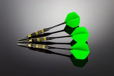 Darts of the game Stock Photos