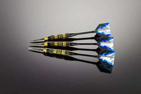 Darts of the game Stock Photos