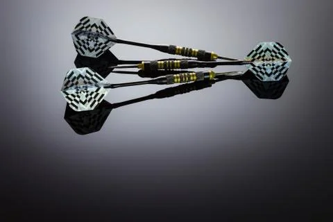 Darts of the game Stock Photos