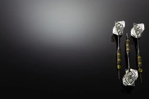 Darts of the game Stock Photos