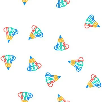 Darts game vector seamless pattern Stock Illustration
