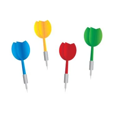 Darts Stock Illustration