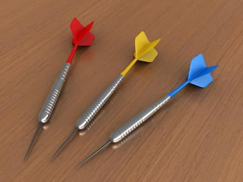 Darts Illustrazione stock