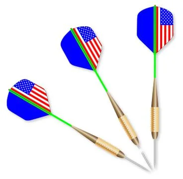 Darts Stock Illustration
