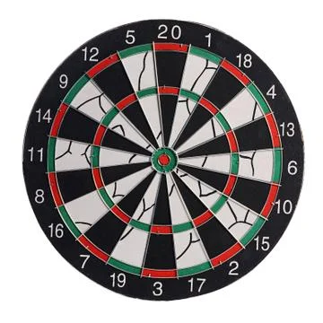 Darts isolated on white background Stock Photos