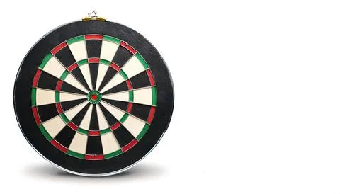Darts or dart throwing is a competitive sport in which two or more players .. Stock Photos