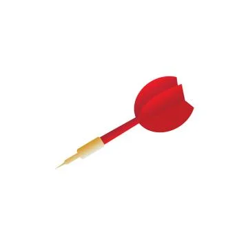 Darts target Stock Illustration