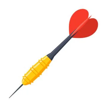 Darts Vector Icon Stock Illustration
