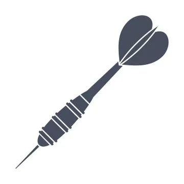 Darts Vector Icon Stock Illustration