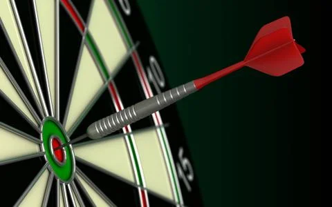 Dartsboard Stock Illustration