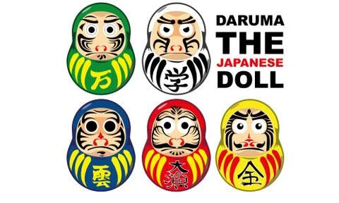 Daruma 스톡 일러스트