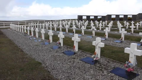 DARWIN CEMENTERY Stock Footage 133650492