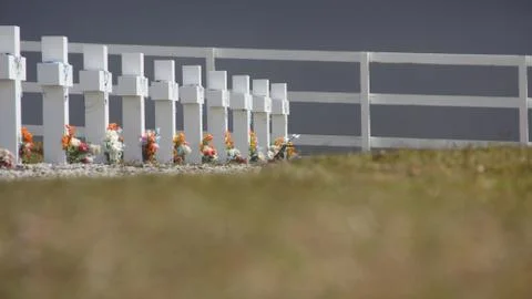 DARWIN CEMENTERY Stock Photos