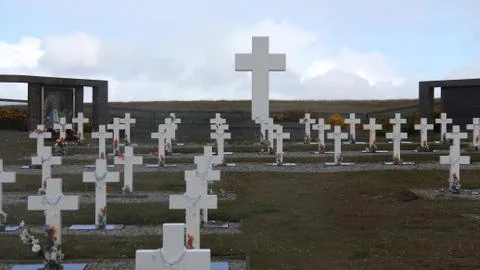 DARWIN CEMENTERY Stockfoto's