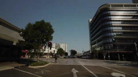 Darwin City - POV Driver view In Northern Territory, Australia Stock Footage 263298063