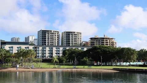 Darwin waterfront Video stock 306917174