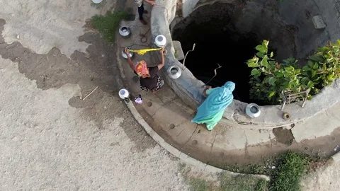 Dasada, Gujarat, India, Drone. Vídeos de archivo 129044091