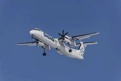 Dash 8-400 Foto stock