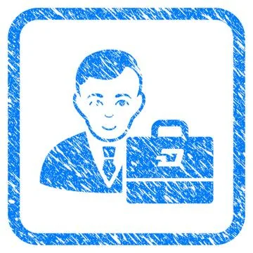 Dash Accounter Framed Stamp Illustrazione stock