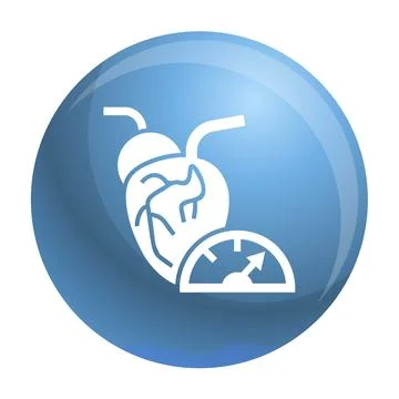Dash board icon, simple style Illustrazione stock