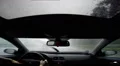 Dash cam driving by extreme hard rain on german highway HD Footage